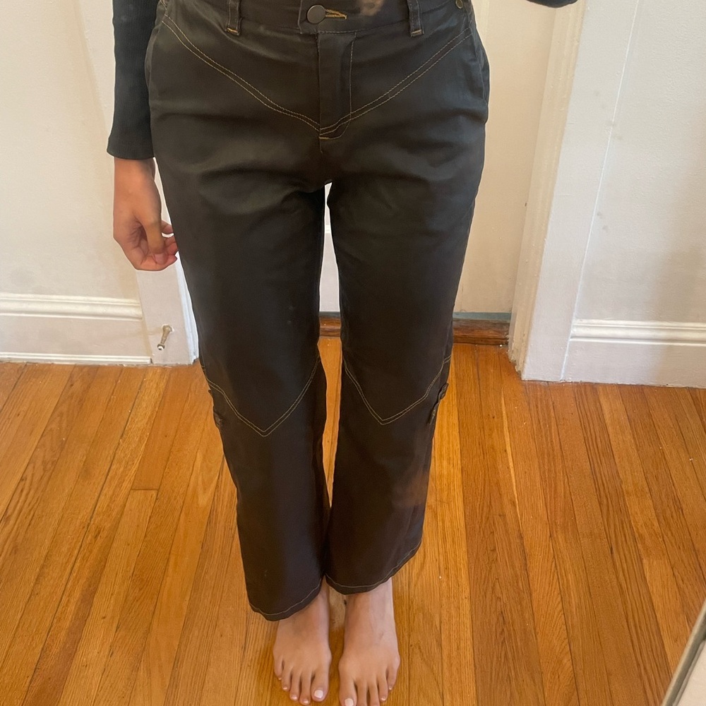 NTK Faux Leather Pants
